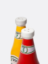DOIY Corner Shop Salt and Pepper Shakers Ketchup Mustard
