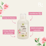Damascus Rose, hypo-allergenic, bottle of 250ml