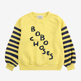 Diagonal Bobo Choses sweatshirt