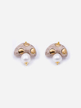 EARRINGS CHAMPI MARRONE