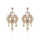 EARRINGS ROMANSS - BLANC