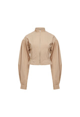 ECLIPSE JACKET - BEIGE PLAID