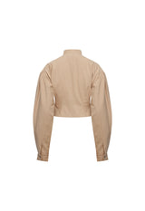 ECLIPSE JACKET - BEIGE PLAID