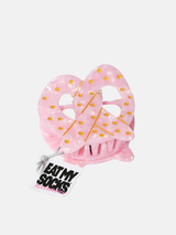 EAT MY SOCKS Pretzel Hair Claw