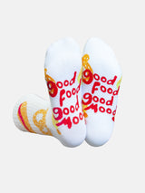 EAT MY SOCKS Hot To Go Flat Socks