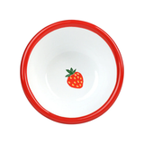 TALKING TABLES Strawberry Enamel Bowl 10cm