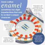 TALKING TABLES Lemon Enamel Plate 25cm