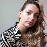 Essentials Goldplated Hoop Pin Thick Plain