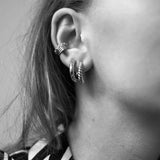 Essentials Silver plated Hoop Pin Thick Plain