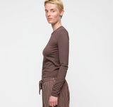 Everyday Regular Long Sleeve Tee - Truffle