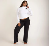 Everyday Straight Leg Pants - Black