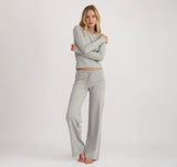 Everyday Straight Leg Pants - Grey Melange