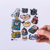 FABULOUS STICKERS - BIG - KITTY