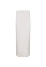 FRONT ROW MAXI SKIRT - CREAM