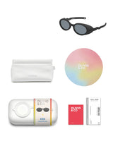 Creative Shield Sunglasses-Lava Grey-3-7Y