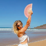 FISURA Abanico never ending summer Orange