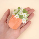 Flower Pot Hair Claw