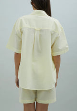 GONE FISHING SHIRT - BUTTER