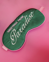 Getaway Eye Mask - Greetings From Paradise