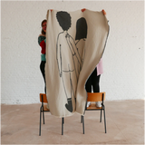 Helen B Cotton Plaid Naked Couple Back