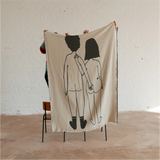 Helen B Cotton Plaid Naked Couple Back