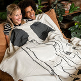Helen B Cotton Plaid Naked Couple Back