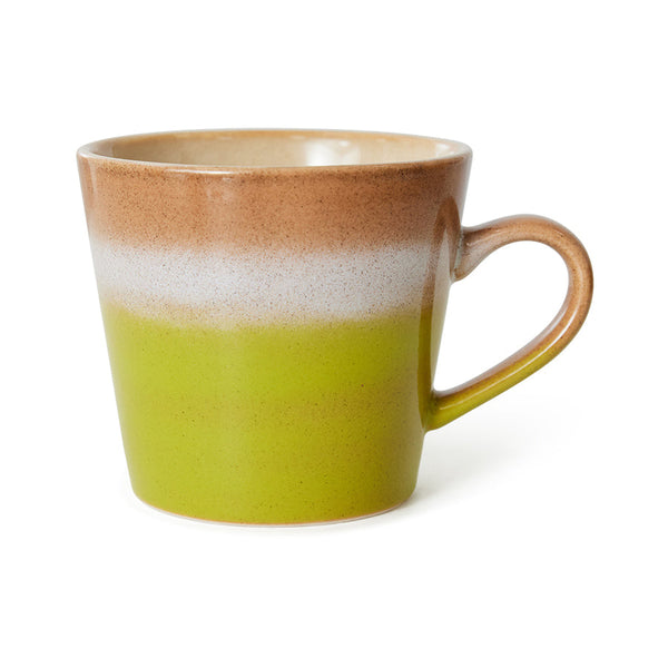 HKLiving 70s ceramics cappuccino mug Eclipse