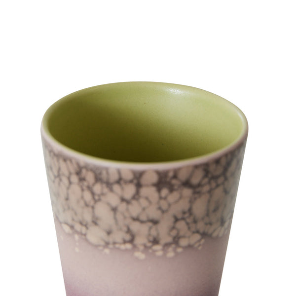 HKLiving 70s ceramics latte mug Haze