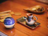 HKLIVING 70s ceramics small trays 24 hours set 2