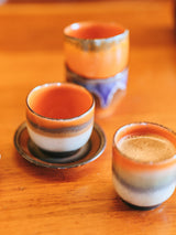 HKLIVING 70s ceramics cafe cup robusta