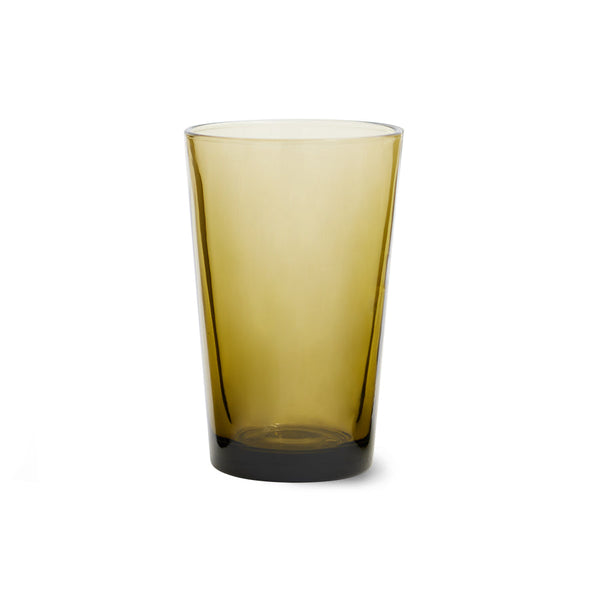 HKLiving 70s glassware tea glasses Mud Brown set 