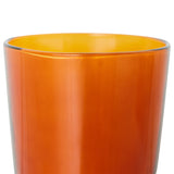 HKLiving 70s glassware tea glasses Amber Brown set