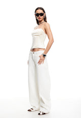 HORSESHOE JEAN - PORCELAIN