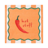 TALKING TABLES Hot Stuff Chilli Cocktail Paper Napkins Pack