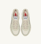 HYPERWAY SNEAKERS IN WHISPER WHITE NAPA LEATHER AND MESH (WOMAN)