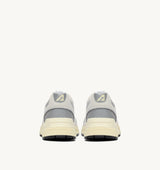 HYPERWAY SNEAKERS IN WHITE AND SILVER MESH AND SUEDE (MAN)