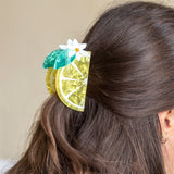 Hair claw clip - Lemon