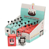 Hand-crank music box (Assorted) - Happy Birthday