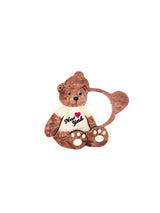 Hand-painted New York Teddy Bear Compact Mirror