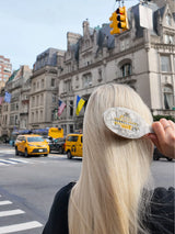 Hand-painted Taxi Amazing Hair Day Brush