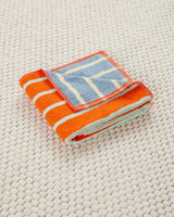 House Stripe Towels - Stone Hand Towel