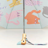 Duck Umbrella - Fuchsia / Lime / Ice Arty Cats