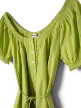 JAYNE MINI DRESS - CELERY