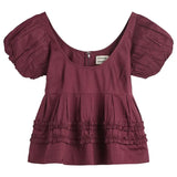 JOY BLOUSE - FIG