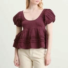 JOY BLOUSE - FIG