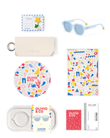 JUNIOR+ Creative Edition D Sunglasses-Sky blue