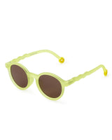 JUNIOR Oval Sunglasses - Lime Green