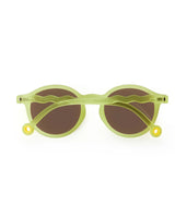 JUNIOR Oval Sunglasses - Lime Green