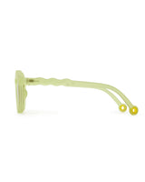JUNIOR Oval Sunglasses - Lime Green