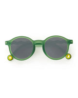 JUNIOR Oval Sunglasses - Olive Green